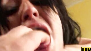 UKSubSluts.com - Bombastic Brooklyn Blue's hard cock fucking session