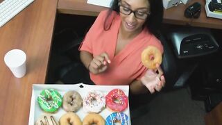 BangbrosPassword.com - Arianna Knight gets fucked by her boss in the office after hou