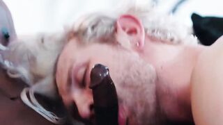 MaleNoir.com - DeAngelo Jackson's thick BBC ravages hungry power bottom