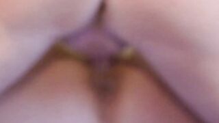 Fat wifey inside nylons having her first FFM 3 way