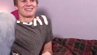 Hot stud William Steel up and down his impressive and hairy penis