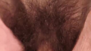 Hot stud William Steel up and down his impressive and hairy penis