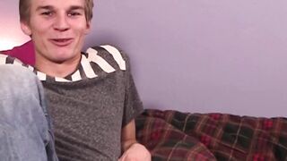Hot stud William Steel up and down his impressive and hairy penis