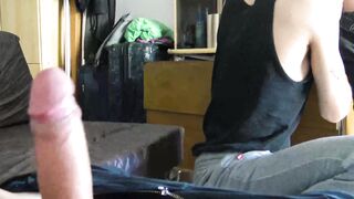 I spent my day sucking dicks and getting plowed by Nicolas and Damon