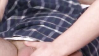 Crazy family sex at work with 18 yo