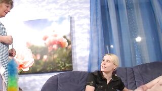 Housekeeper watches normal married lovers having sex
