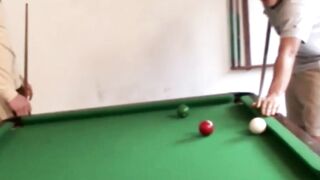 BareBrazil.com - Marcus P and Tj playing billiards turns to fucking session