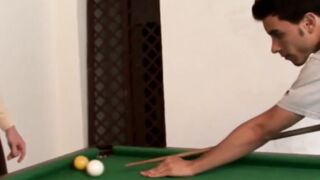 BareBrazil.com - Marcus P and Tj playing billiards turns to fucking session