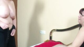 Chubby old fiance with saggy jugs wants to banged!