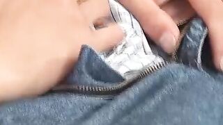 Horny little latino hunk Juan pulls out his hard boner