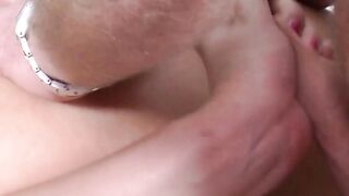Normal old woman tries anal for the first time