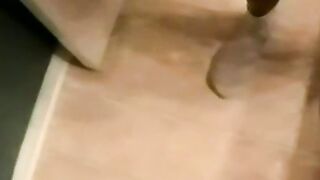 Handsome amateur masturbating with help of mature homo