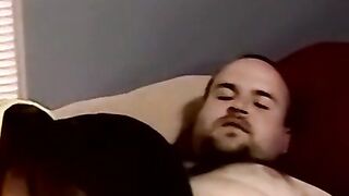 Fat and hairy amateur sucked by mature black homosexual