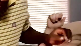Fat and hairy amateur sucked by mature black homosexual