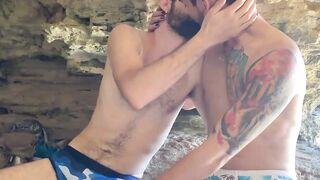 LatinoJuice.com - Cute amateur gay Ken and Rob Silva gobble each others thirsty cocks