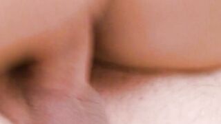 Slender older cougar with mini boobies likes kitchen sex