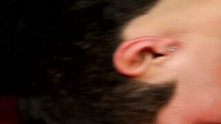 Young latino Malachy Luciano fucks dildo and cums solo