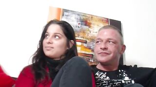 German amateur porn casting with a real married lovers