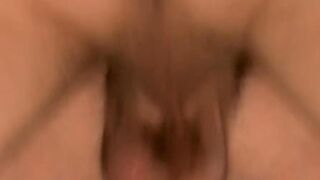 Nerdy guy with glasses sucked off before bareback sex