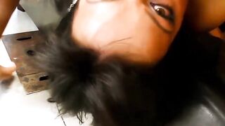 Tight asshole fuck rough by babe bimbo
