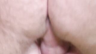 Chubby cougar next door at a casting into a three-way