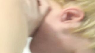 Petite twink Justin Stone ass stretched hardcore missionary