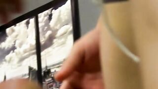 Twinks exchange blowjobs and play with fleshlight until cum
