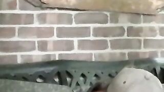 Fat amateur guy blows hairy cock and receives a big load
