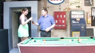 Big Tit dark hair mom enjoying young penis