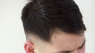 Sexy Zario Travezz rimmed and pounded doggystyle after BJ