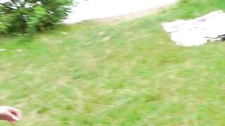 Public sex date with fat German teenie