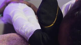 Kevin A got his feet worshiped after a relaxing foot massage by jock Dan Edwards