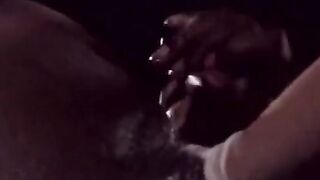 CentralFisting.com - Black gay's tight ass stretched by a massive dildo in hardcore p