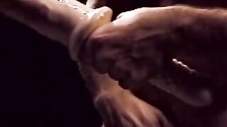 CentralFisting.com - Black gay's tight ass stretched by a massive dildo in hardcore p