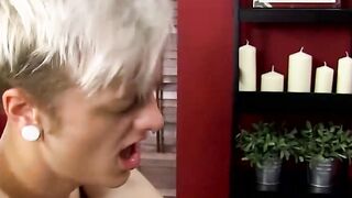 RawTwinkys.com - Gorgeous twink gets a hot bareback hookup from Skyler Evans
