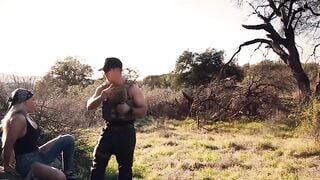 TabloidXXX.com - Luna Star arrested and pounded doggystyle at the border crossing