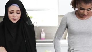 Muslim Ebony Milu Blaze has never had such an amazing fuck like today