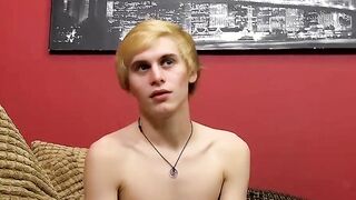 BoyObsession.com - Cooper Steel's smooth ass stretched by a massive toy for fun