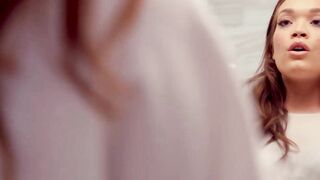 Hottie wifey Katie Kush takes a long dick into her tight vagina from her husbands boss so he can got a promotion