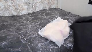 Vulgar sexy swaps herself with my vibrator
