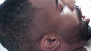 MaleNoir.com - Remy Cruze gets BBC sucked before fucking inked white boy raw