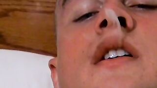 Wellcut Devon starts jerking after he finishes his smoke