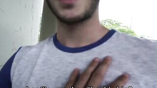 I seduced Valentino Nappystar with cash so my cock can explore his deep hole