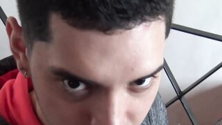 Adorable twink Ramino offered money in exchange of his sexy ass