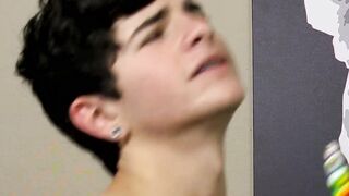 Twink Jacob Grant wild bareback bang with his buddies