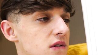 Attractive stud Tony Keit help out twink friend Alex Blade