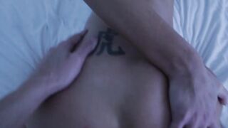 Busty MILF dresses like whore and bangs with her stepson