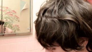 Tattooed stoner Samuel Phatom does solo masturbation