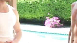 BareBrazil.com - Outdoor cockstroking with my hot stepdad Caleb Carter