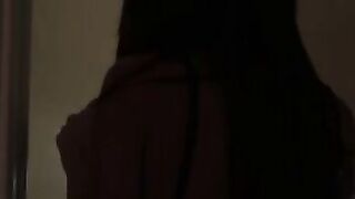 Kortney Kane fucking into the bed with her titties